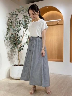 flowerさん（レディース・160cm）の春コーディネート