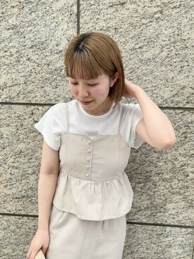 flowerさん（レディース・154cm）の春コーディネート