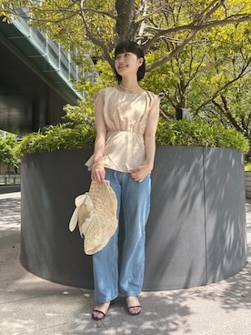 flowerさん（レディース・162cm）の春コーディネート