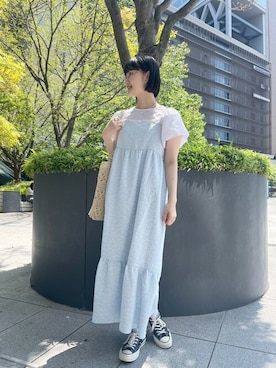 flowerさん（レディース・162cm）の春コーディネート