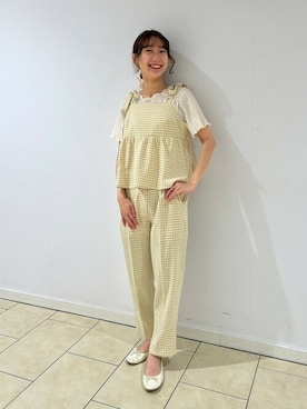 flowerさん（レディース・154cm）の夏コーディネート