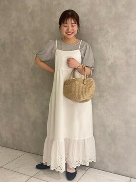 flowerさん（レディース・152cm）の夏コーディネート