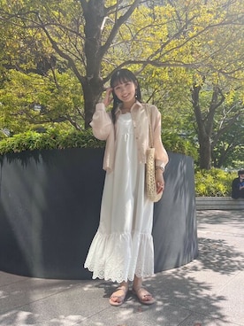 flowerさん（レディース・154cm）の夏コーディネート