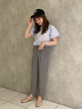 flowerさん（レディース・160cm）の夏コーディネート