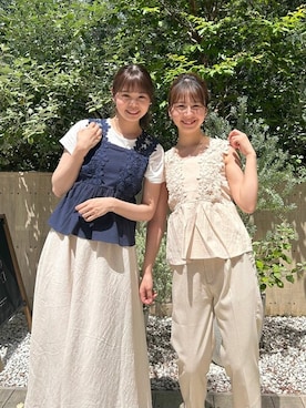 flowerさん（レディース・164cm）の夏コーディネート