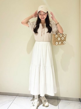 flowerさん（レディース・166cm）の夏コーディネート