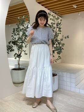 flowerさん（レディース・161cm）の夏コーディネート