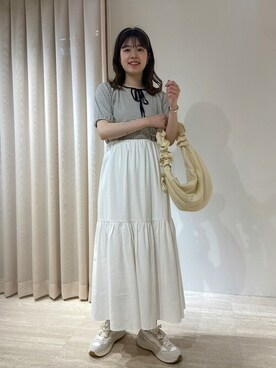 flowerさん（レディース・161cm）の夏コーディネート