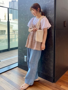 flowerさん(レディース・154cm)の夏コーディネート