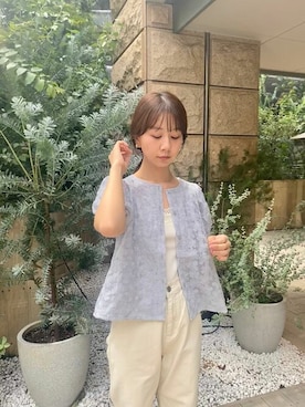 flowerさん（レディース・156cm）の夏コーディネート