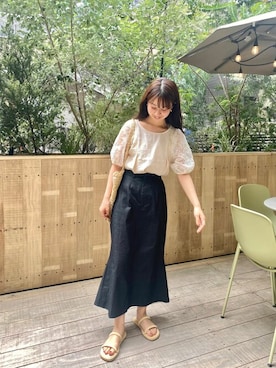 flowerさん（レディース・156cm）の夏コーディネート