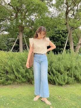 flowerさん（レディース・168cm）の夏コーディネート