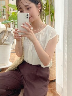 flowerさん（レディース・160cm）の夏コーディネート