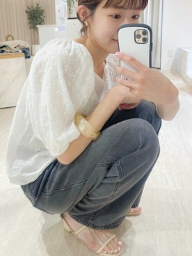 flowerさん（レディース・158cm）の夏コーディネート