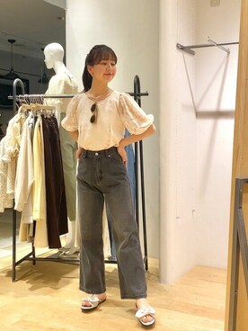 flowerさん（レディース・156cm）の夏コーディネート