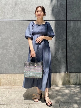 flowerさん（レディース・155cm）の夏コーディネート