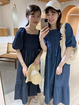 flowerさん（レディース・161cm）の夏コーディネート