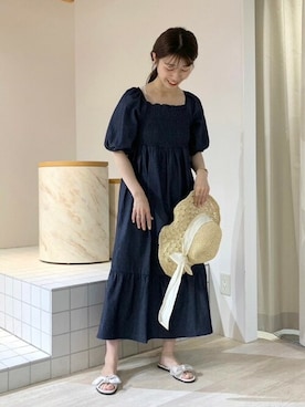 flowerさん（レディース・158cm）の夏コーディネート