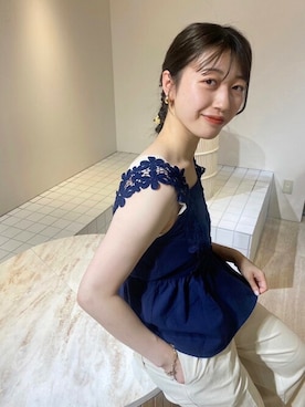 flowerさん（レディース・158cm）の夏コーディネート