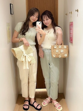 flowerさん（レディース・160cm）の夏コーディネート