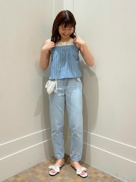 flowerさん（レディース・157cm）の夏コーディネート