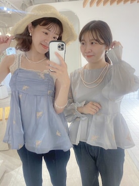 flowerさん（レディース・158cm）の夏コーディネート