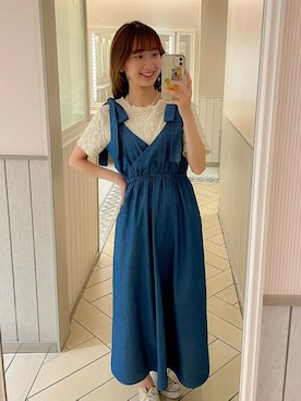 flowerさん(レディース・154cm)の夏コーディネート