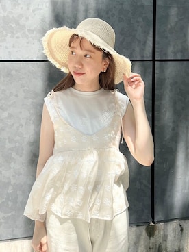 flowerさん（レディース・158cm）の夏コーディネート