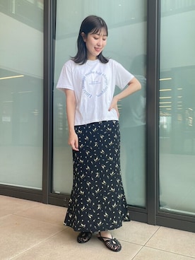 flowerさん（レディース・153cm）の夏コーディネート