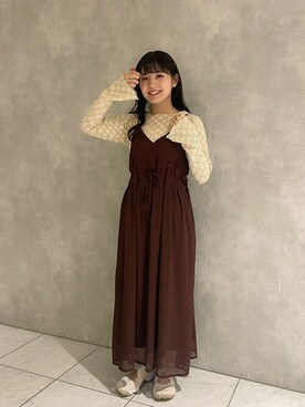 flowerさん（レディース・154cm）の夏コーディネート