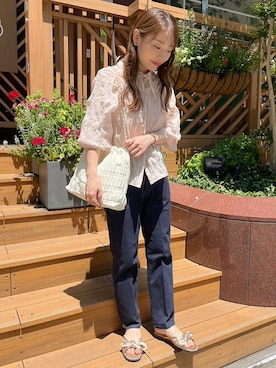 flowerさん(レディース・156cm)の夏コーディネート