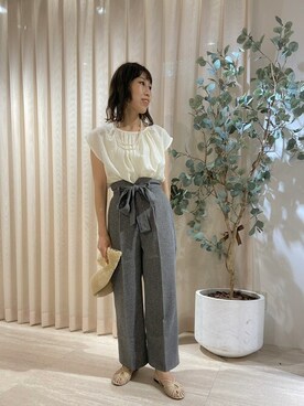 flowerさん（レディース・155cm）の夏コーディネート