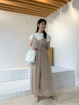 flowerさん（レディース・158cm）の夏コーディネート