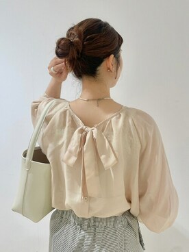 flowerさん（レディース・157cm）の夏コーディネート