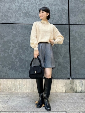 flowerさん（レディース・162cm）の秋コーディネート