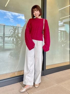 flowerさん（レディース・154cm）の秋コーディネート