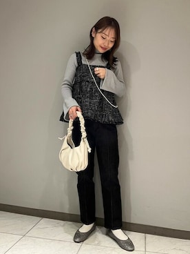 flowerさん（レディース・156cm）の冬コーディネート