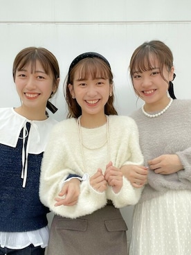 flowerさん（レディース・154cm）の冬コーディネート