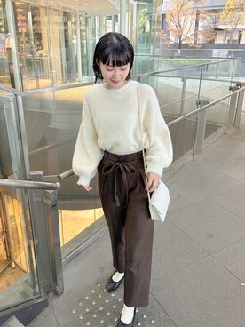 flowerさん（レディース・162cm）の冬コーディネート