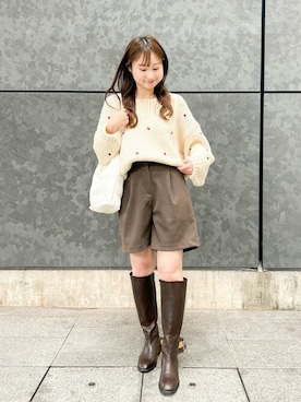 flowerさん(レディース・159cm)の冬コーディネート