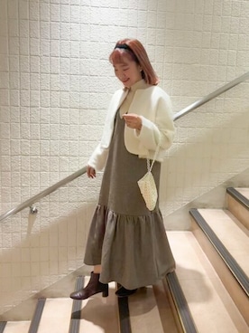 flowerさん（レディース・155cm）の冬コーディネート