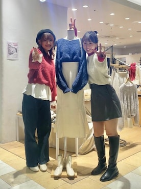 flowerさん（レディース・156cm）の冬コーディネート