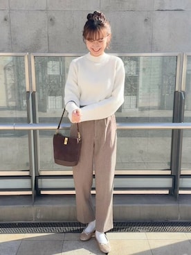 flowerさん(レディース・154cm)の冬コーディネート