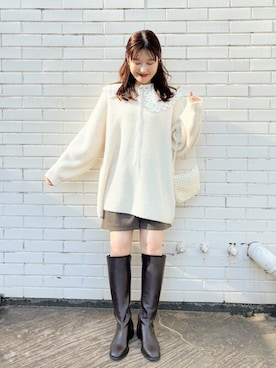 flowerさん(レディース・157cm)の冬コーディネート