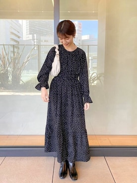 flowerさん（レディース・158cm）の冬コーディネート