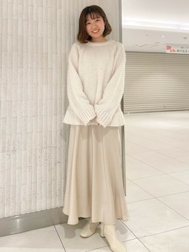 flowerさん（レディース・154cm）の冬コーディネート