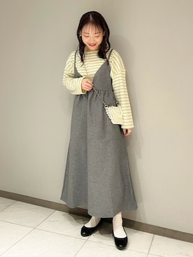 flowerさん（レディース・156cm）の冬コーディネート