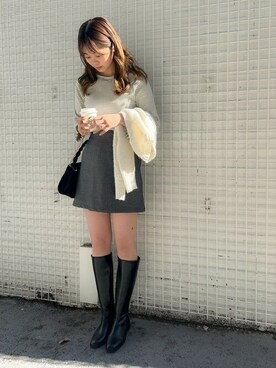 flowerさん（レディース・164cm）の冬コーディネート