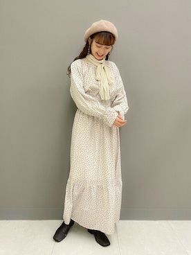 flowerさん（レディース・154cm）の冬コーディネート