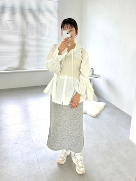 flowerさん（レディース・157cm）の春コーディネート